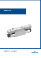 AVENTICS ED07 CATALOG ED07 SERIES: E/P PRESSURE REGULATOR